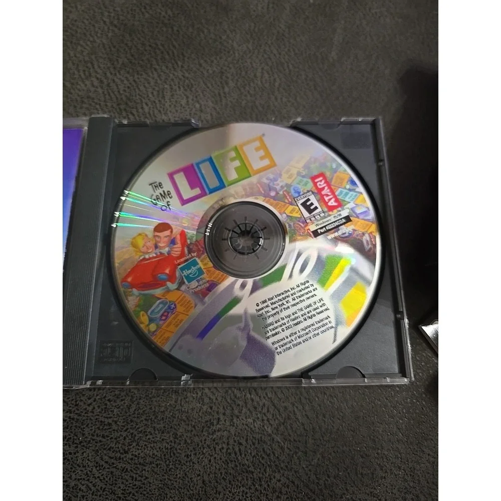 The Game of Life CD-ROM Atari 1998 Interactive‎ PC Game NM!